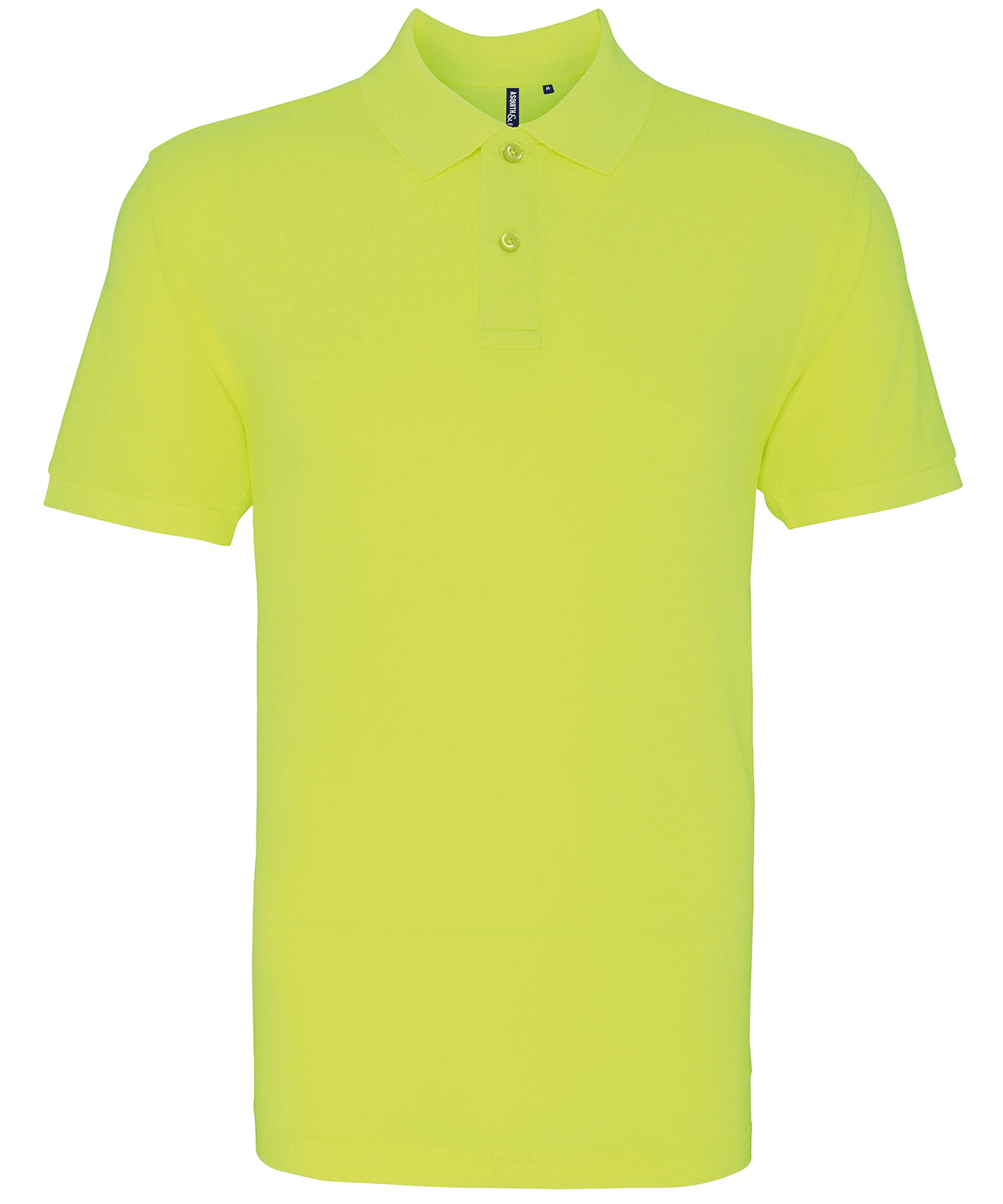 Neon Yellow Men s Classic fit polo