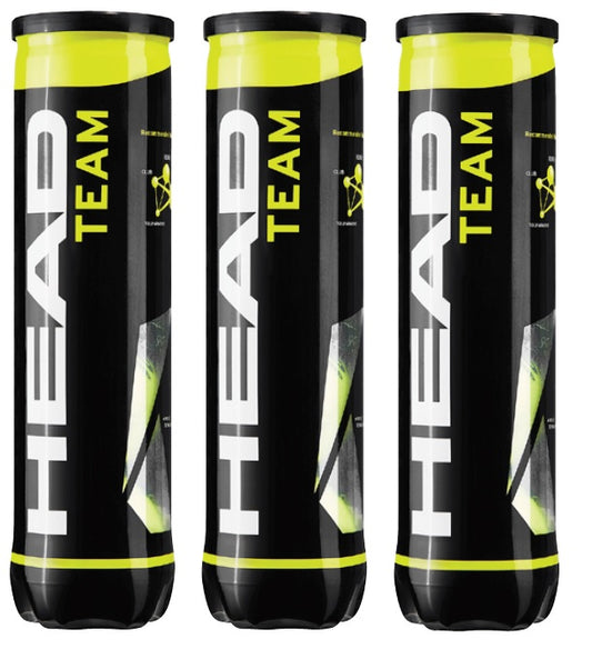 Head Team Tennis Balls Tube Of 4