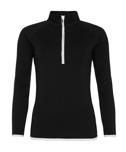 Women's cool ½ zip sweatshirt