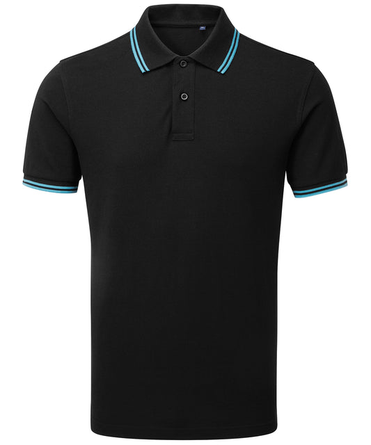 Men's classic fit tipped polo