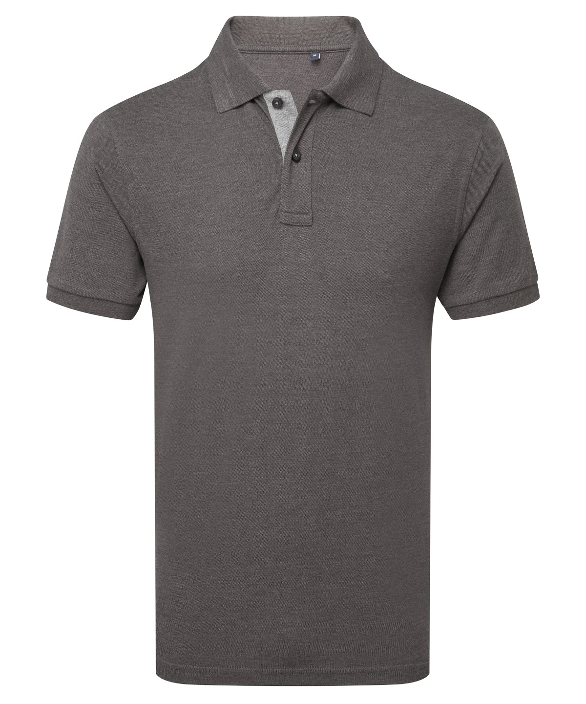 Men's classic fit contrast polo