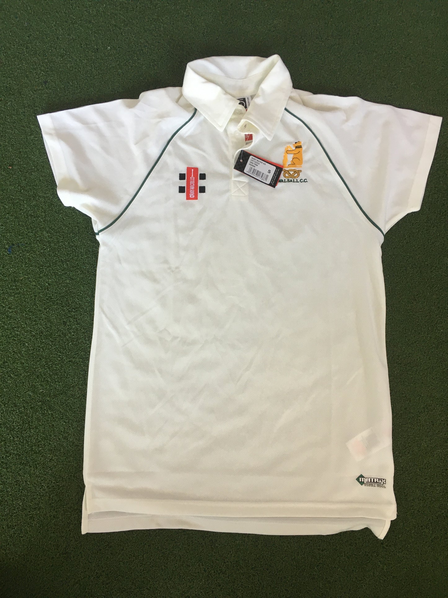 Walsall CC Short Sleeve Playing shirt