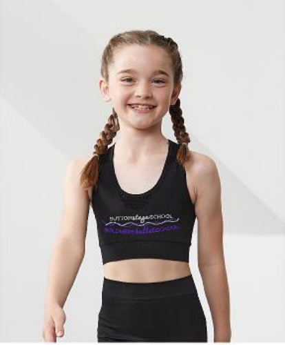 Sutton Stage School Soft Crop Top - Juniors