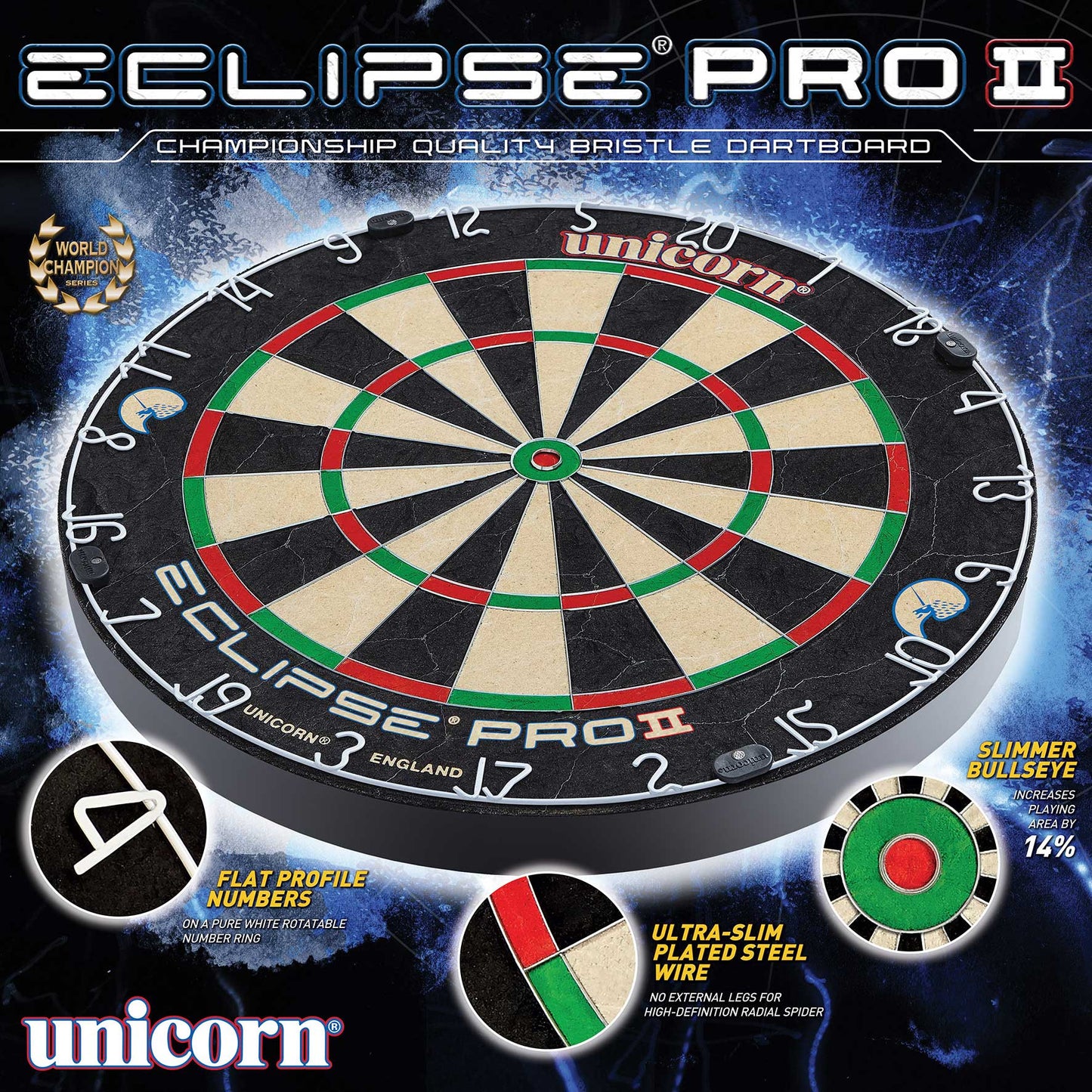 Unicorn Eclipse Pro 2 Dartboard