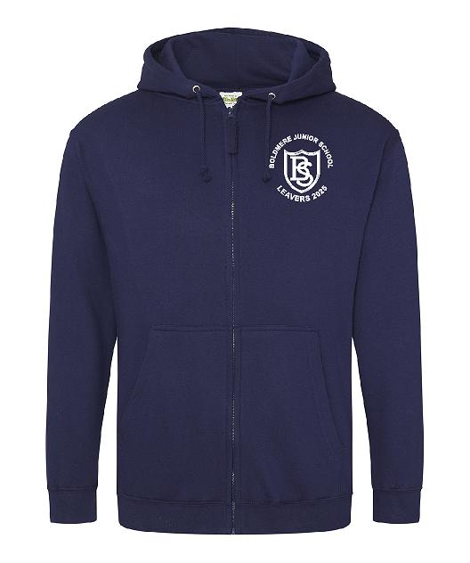 Boldmere Junior School Leavers Zipped Hoodies