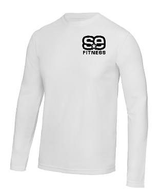 SE Fitness Long Sleeve T-Shirt with Reflective Print - Long Sleeve