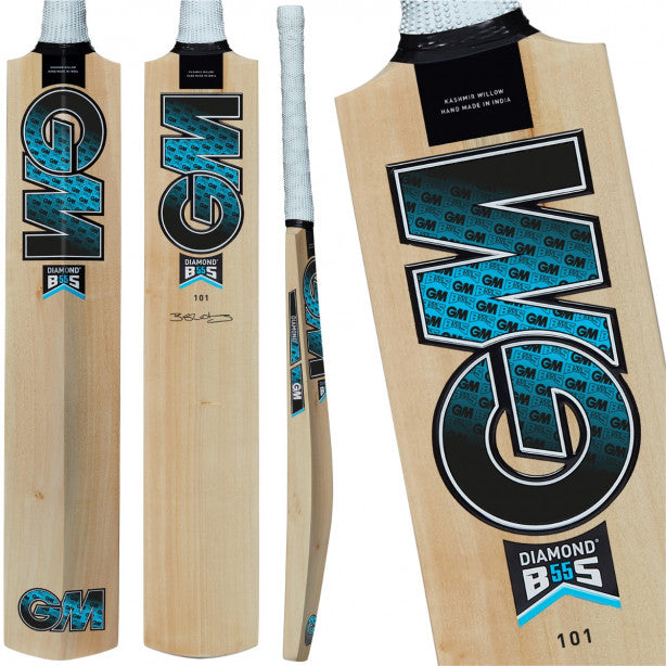 Ben Stokes· Prime Kashmir Willow- GM Diamond Junior Cricket Bat - 101