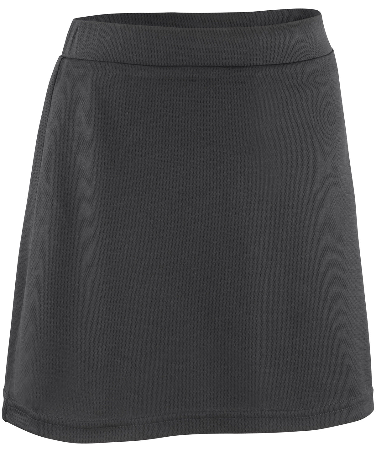 Plain Black Skort