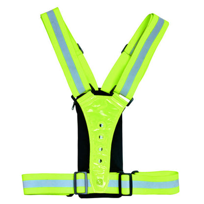 SE Fitness Stile Reflective LED Run Vest