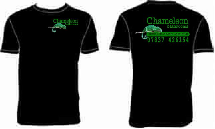 Chameleon Bathrooms T-shirt