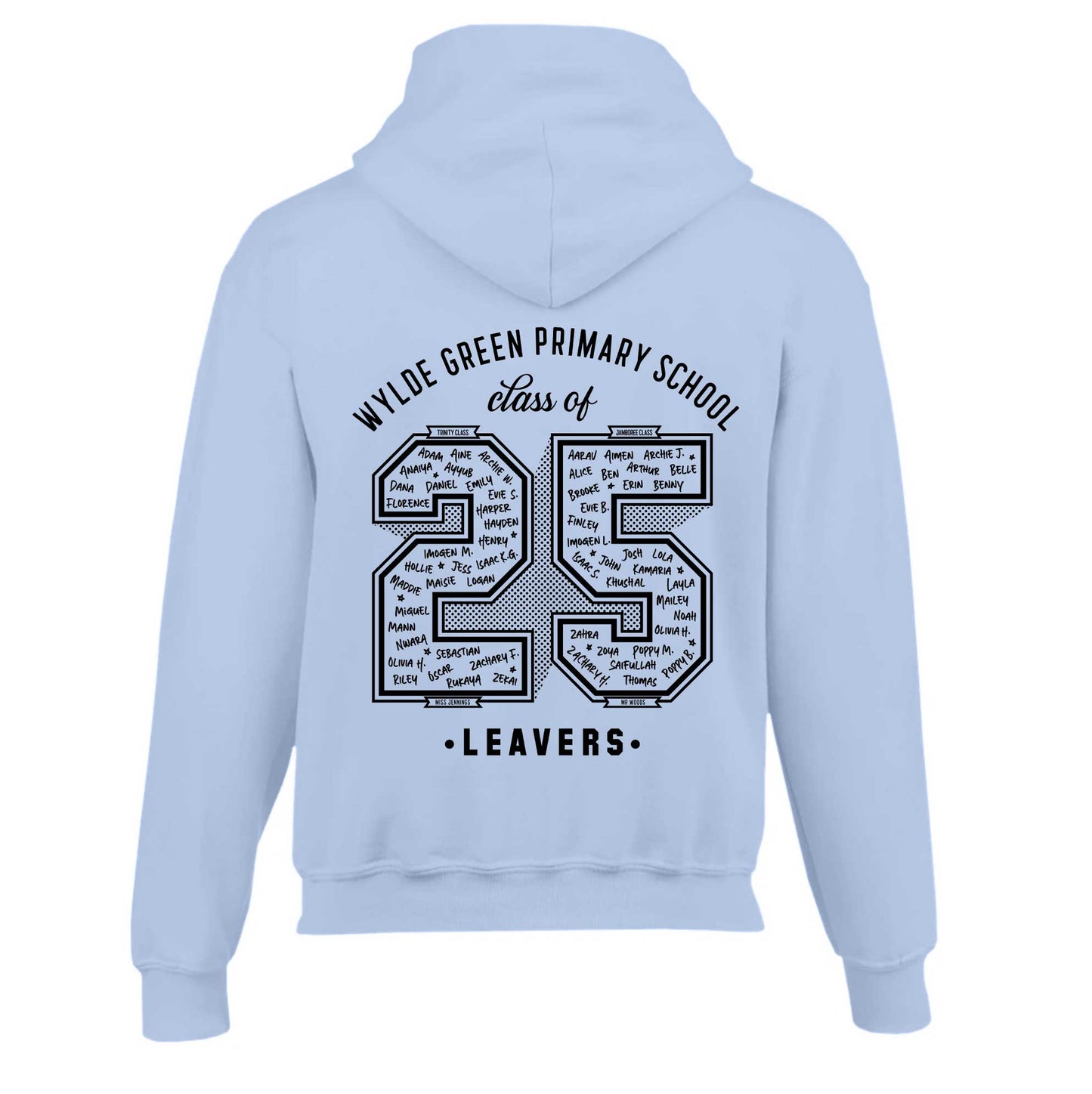 Wylde Green Leavers Hoodies 2025