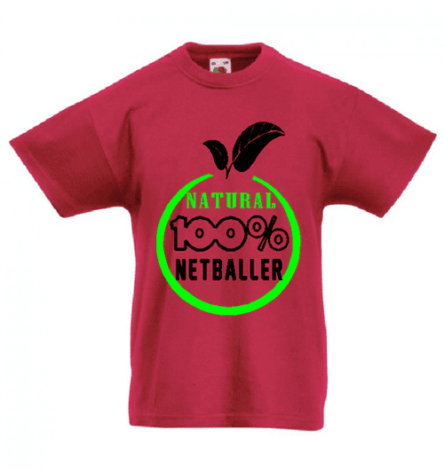 Natural Netballer Tee - Adult - Sportologyonline - Sportology Netball